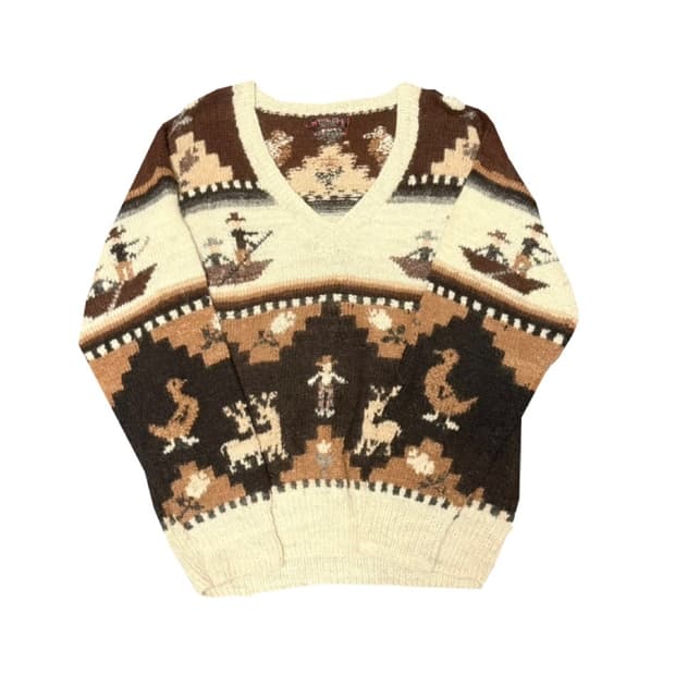 코위찬 니트 스웨터