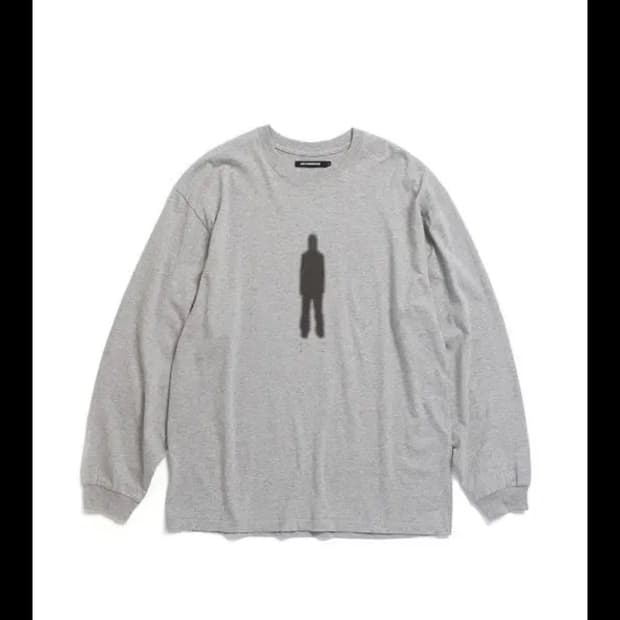 해칭룸 고스트 티셔츠 M.Grey
