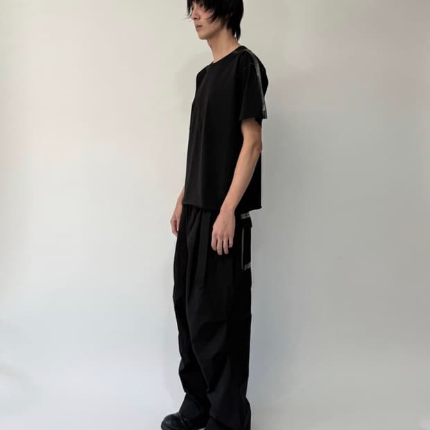 [48] san263-1 Taped dyed t-shirt 티셔츠