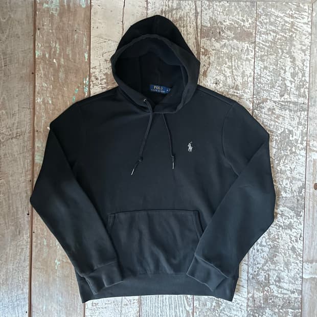 Polo Ralph Lauren Black Pullover Hoodie