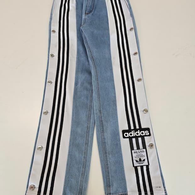 아디다스 아디브레이크 데님 팬츠 XS