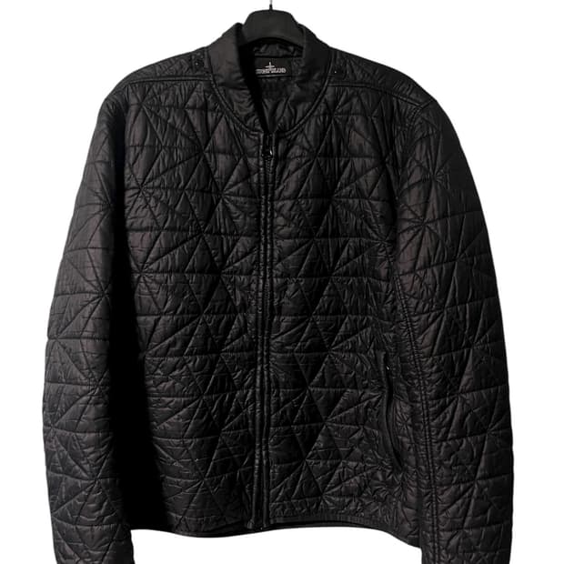 [XL] 스톤아일랜드 쉐도우프로젝트 라이너 퀼팅자켓 블랙