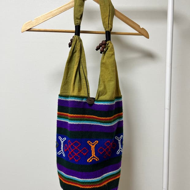 보헤미안 네팔 숄더백