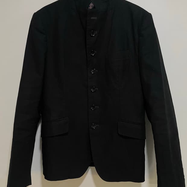 꼼데가르송 옴므 스탠드카라 자켓