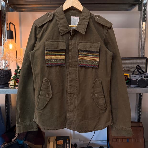 KRIFF MAYER 에스닉 밀리터리 자켓