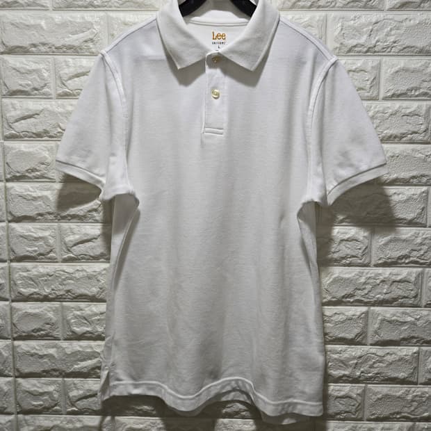 Lee 리 모던핏 반팔 폴로티 100