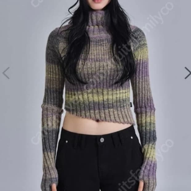 애즈온 오프숄더 니트