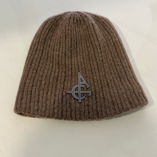 카시라 니트 모자 브라운