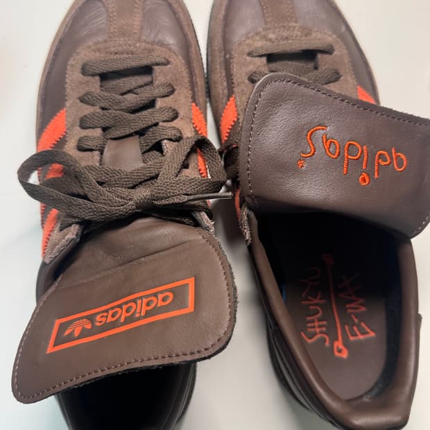 아디다스 스페지알 핸드볼 브라운 컬리지에이트 오렌지 245