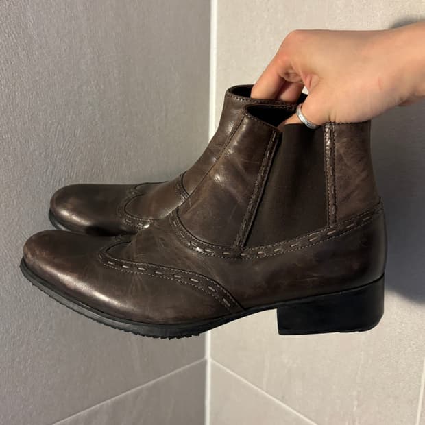 자라 맨 앵클부츠