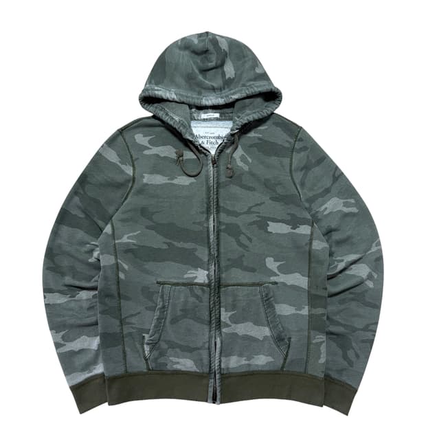 아베크롬비 카모플라쥬 후드집업