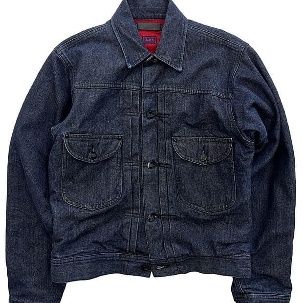 이세이미야케 x lee 트러커 자켓