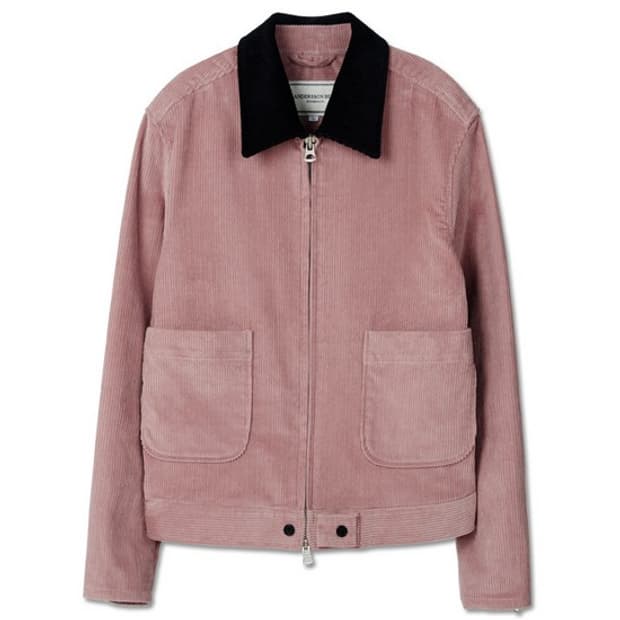 💗앤더슨벨 인디핑크 코듀로이 집업 자켓💗