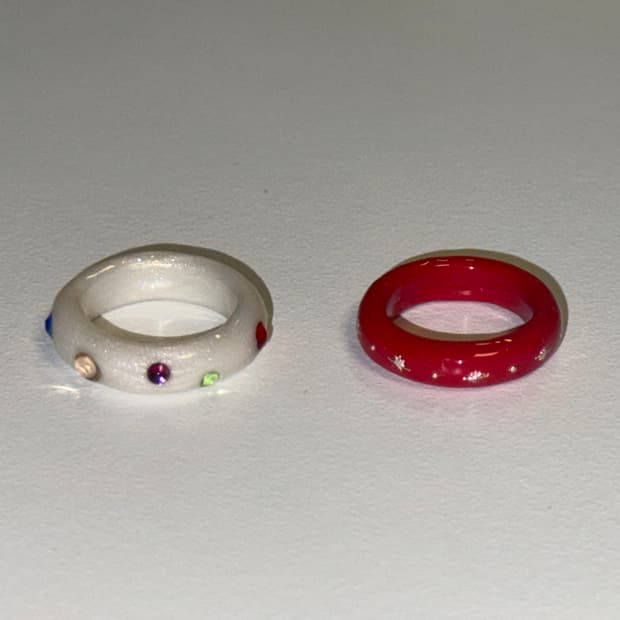 엔프프 반지 2개 일괄