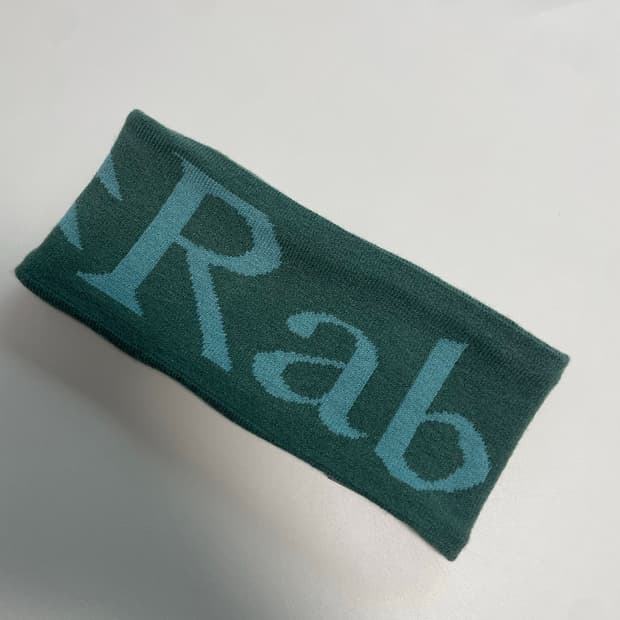 Rab 로고 니트 헤드밴드