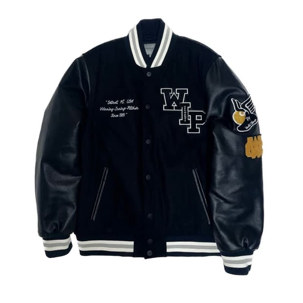 칼하트 wip 바시티 자켓