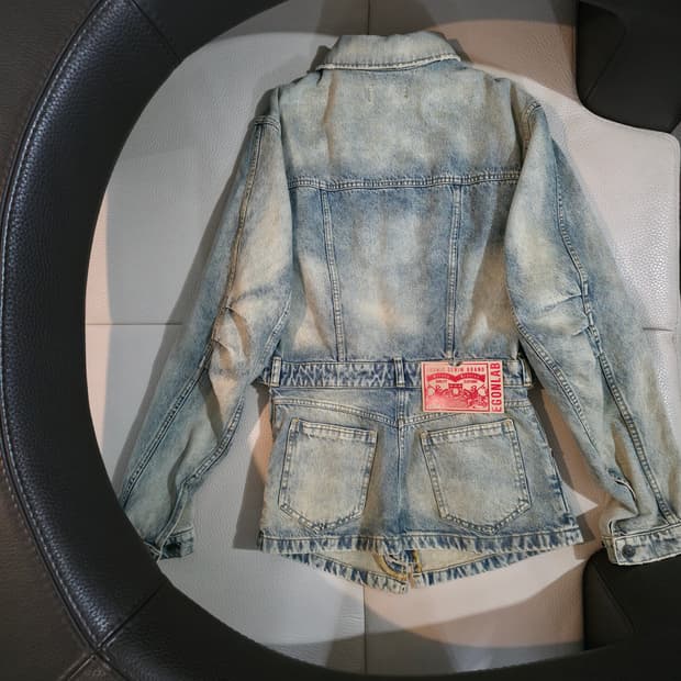 Egonlab cut_out denim jakcet