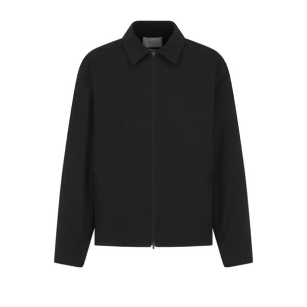 아모멘토 타프타 패디드 점퍼 블랙 L