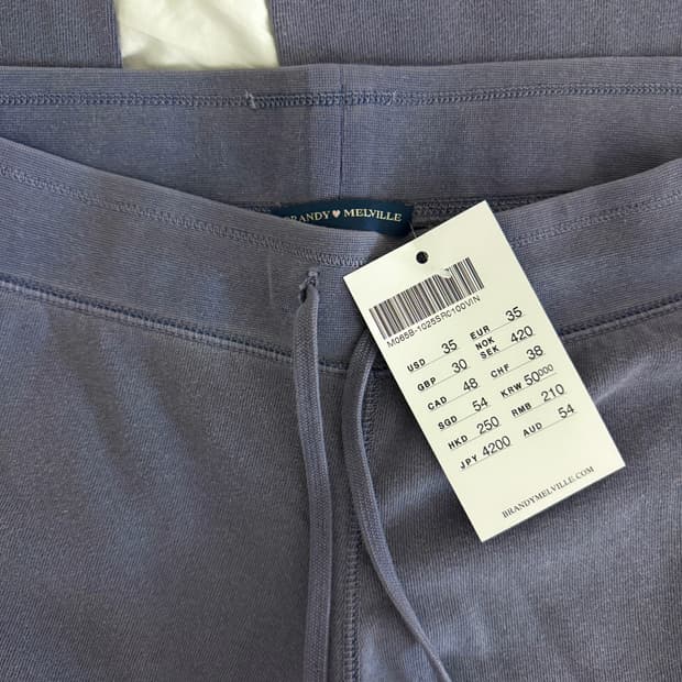 브랜디멜빌 로우라이즈 팬츠