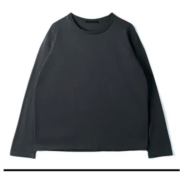 [3] htae 90s 롱슬리브 차콜