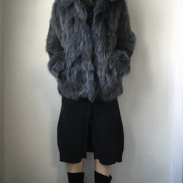 Fox fur jacket