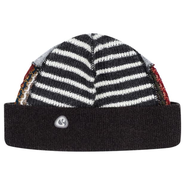 코이세이오 PATCHWORK BEANIE BROWN