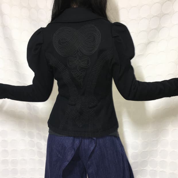 Ralph Lauren 울 자수 궁정풍 재킷