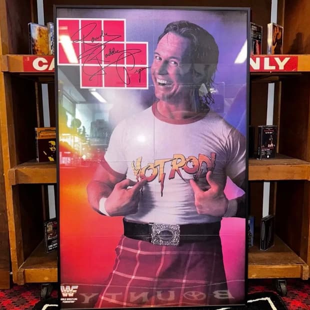 로디 파이퍼Rowdy Roddy Piper HOT ROD ! 액자