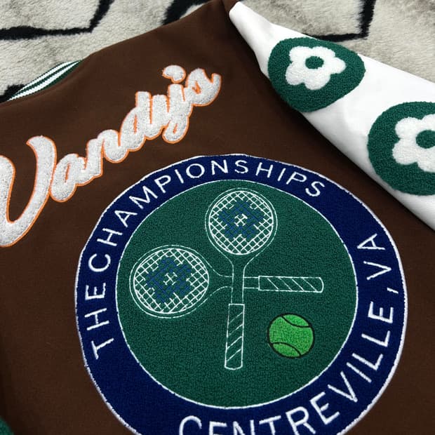 [L]반디더핑크 테니스 바시티/브라운