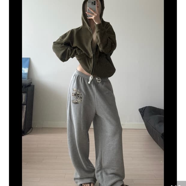 (구함)ertr 니들 콜라보 조거팬츠