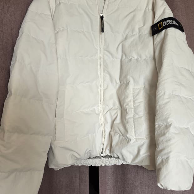내셔널지오그래픽숏패딩 M/L