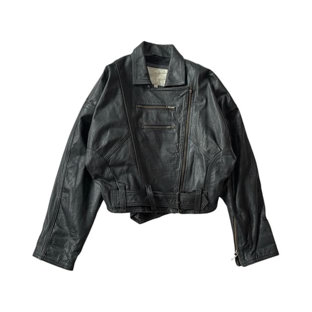 Lubna's Leather Biker Jacket