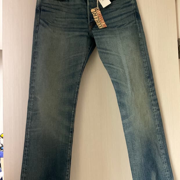 RRL 더블알엘 스트레이트핏 셀비지데님 힐스뷰 32/32