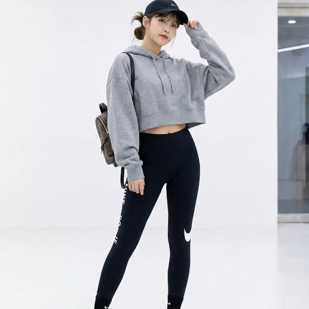 나이키 우먼스 JDI 레깅스 블랙