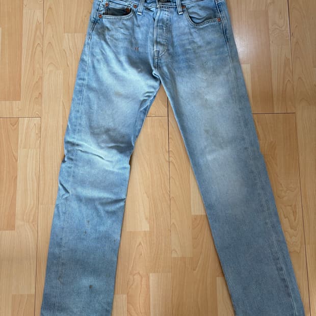 리바이스 501 워싱데님