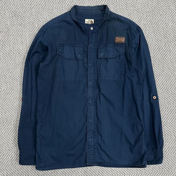 노스페이스 투포켓 워크 셔츠 자켓 v0858