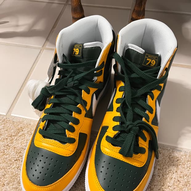 [새상품] 나이키 터미네이터 하이 시애틀 슈퍼소닉스 (275 / 9.5)