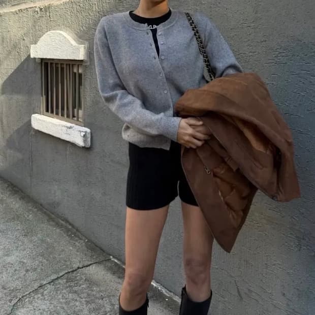 [새 상품] 돈비레잇 가디건 그레이