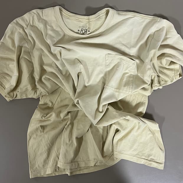 RRL 가먼트다이 티셔츠