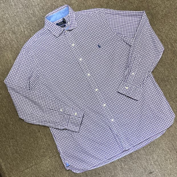 (XL) POLO 폴로 랄프로렌 체크 셔츠