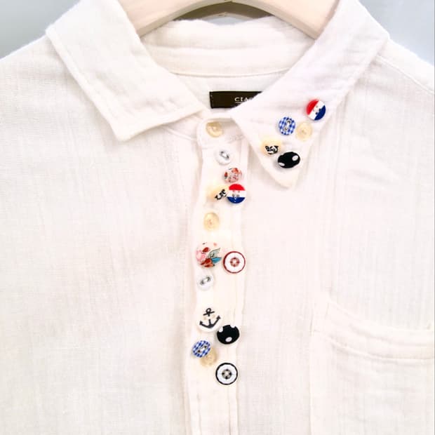 [Ciaopanic] button long shirts