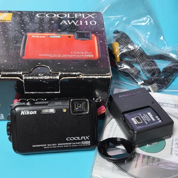 니콘 쿨픽스 aw110 디카 디지털카메라 빈티지디카 aw100 nikon