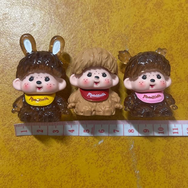 몬치치 피규어 3개 세트