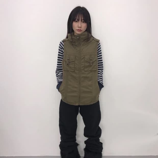 JPN Military Hooded Utility Vest