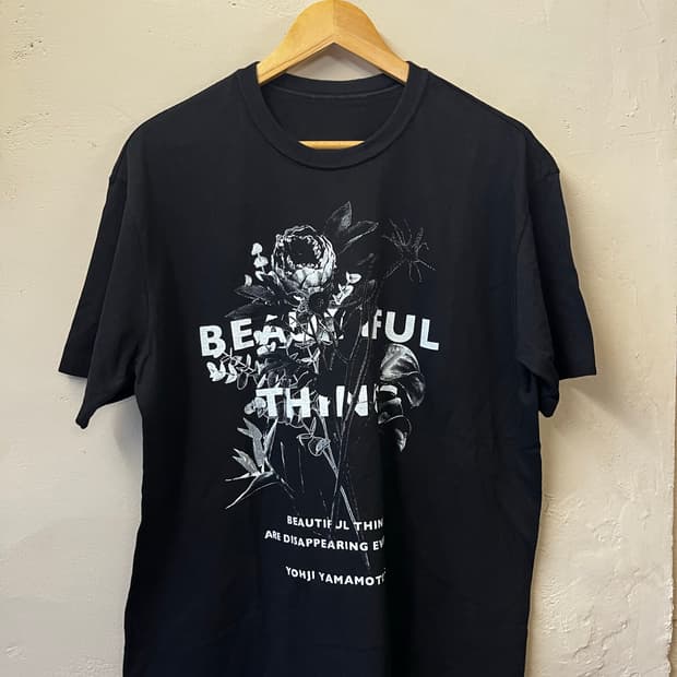 요지야마모토 반팔 티셔츠