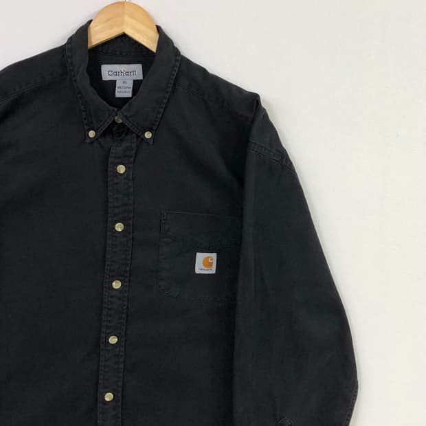 XL 칼하트 블랙워크 셔츠