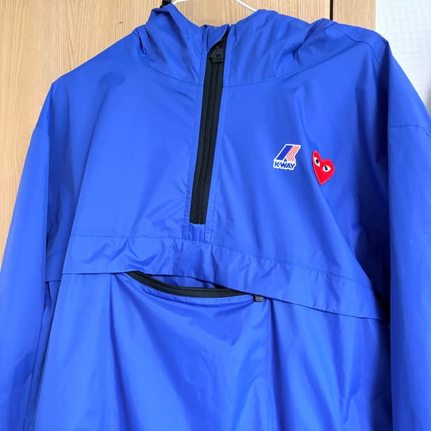 K-Way 꼼데가르송 아노락 XL Blue