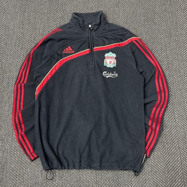 아디다스 리버풀 플리스 반집업 v0186
