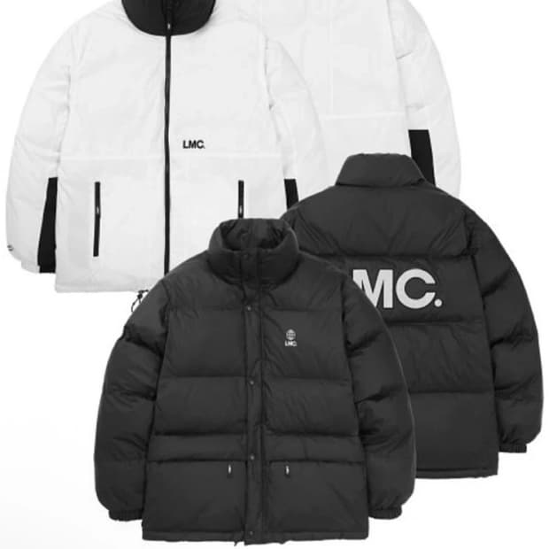 엘엠씨 리버시블 덕다운 파카