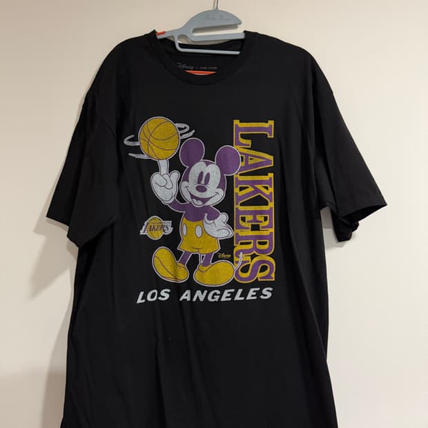 디즈니 레이커스 미키 농구 티셔츠